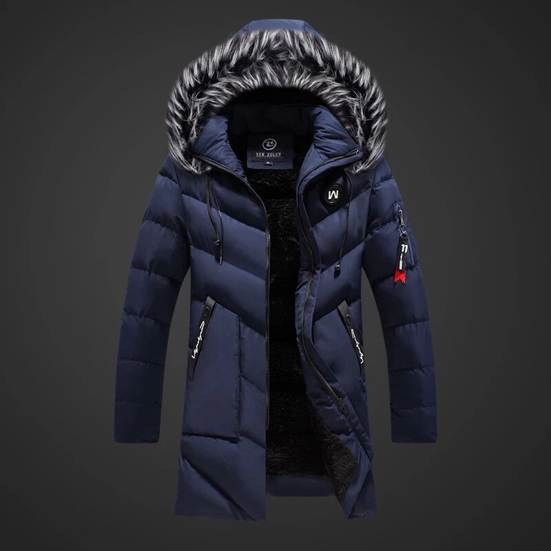 Cappotto invernale da uomo Ryan: isolamento caldo, tessuto idrorepellente e cappuccio regolabile