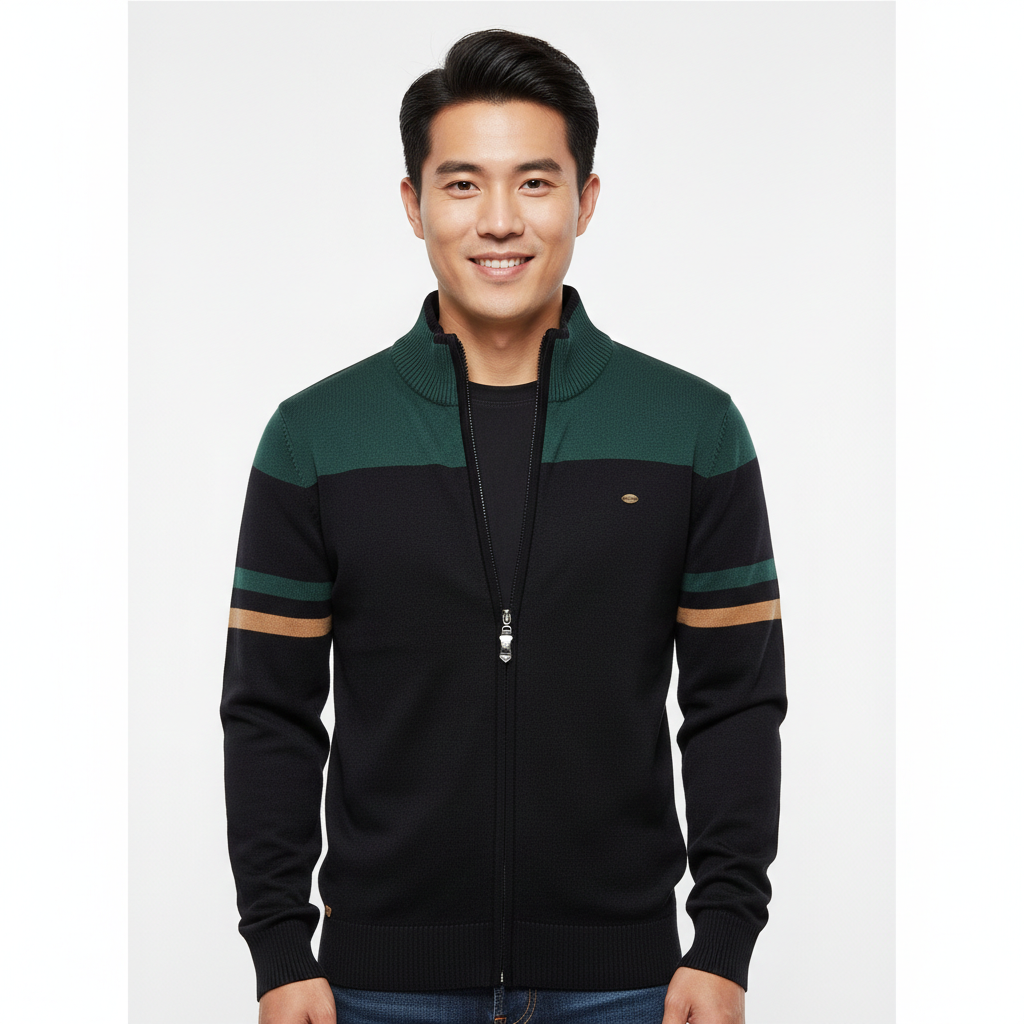 Haman Prsluk za Muškarce sa Zatvaračem – Moderan Krojač, Svakodnevna Udobnost i Svestrani Stil