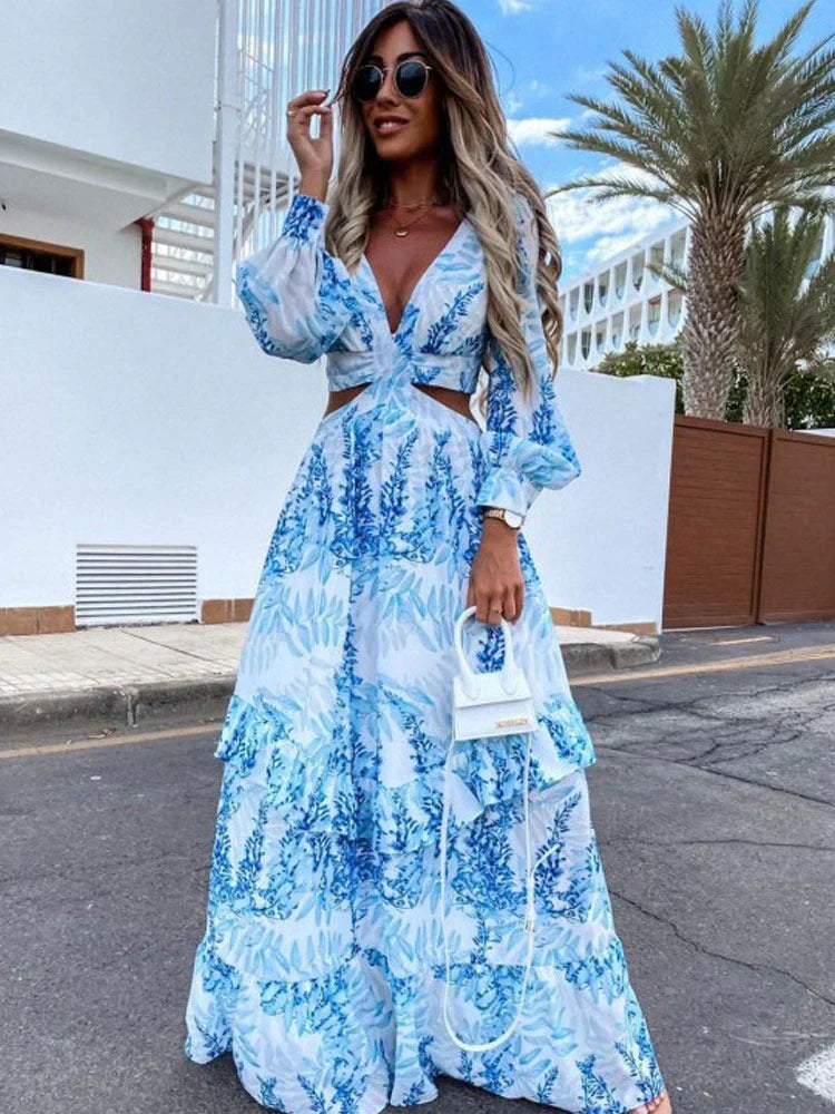Abito lungo da donna Harper - Abito elegante con vestibilità aderente e design senza tempo