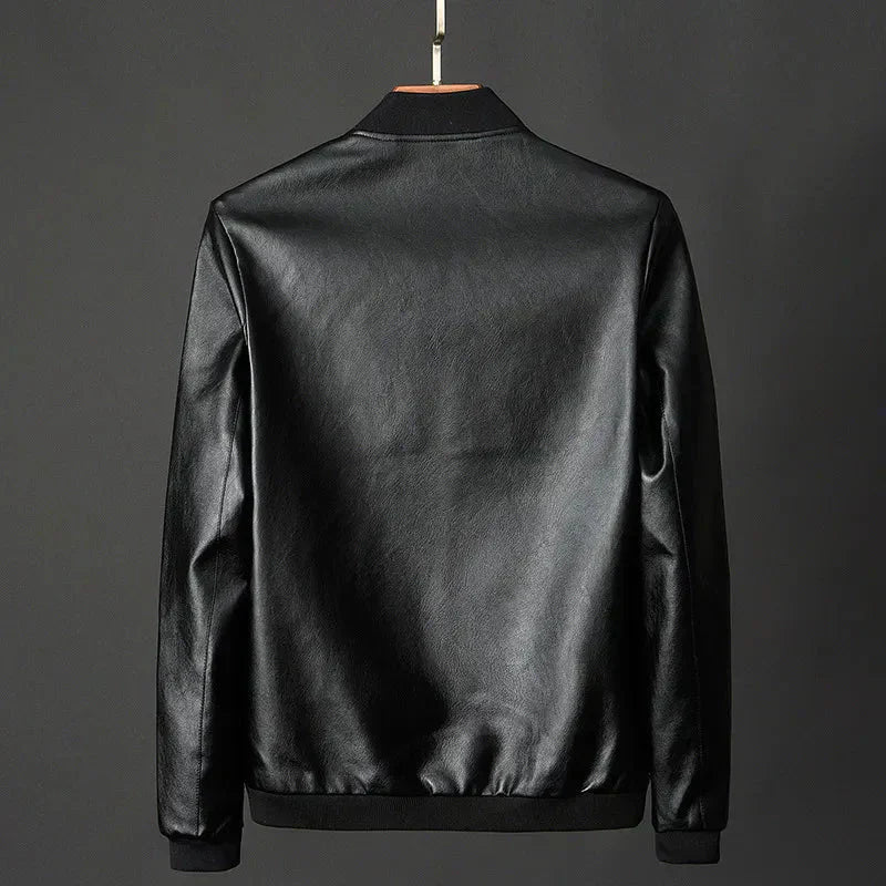 Giacca da uomo Vincent: giacca in pelle premium elegante e resistente con uno stile senza tempo