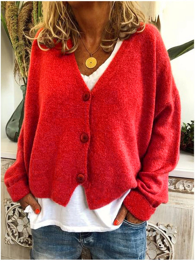 Gilet da donna Rowyn – Comodo gilet in morbida maglia con elegante scollo a V
