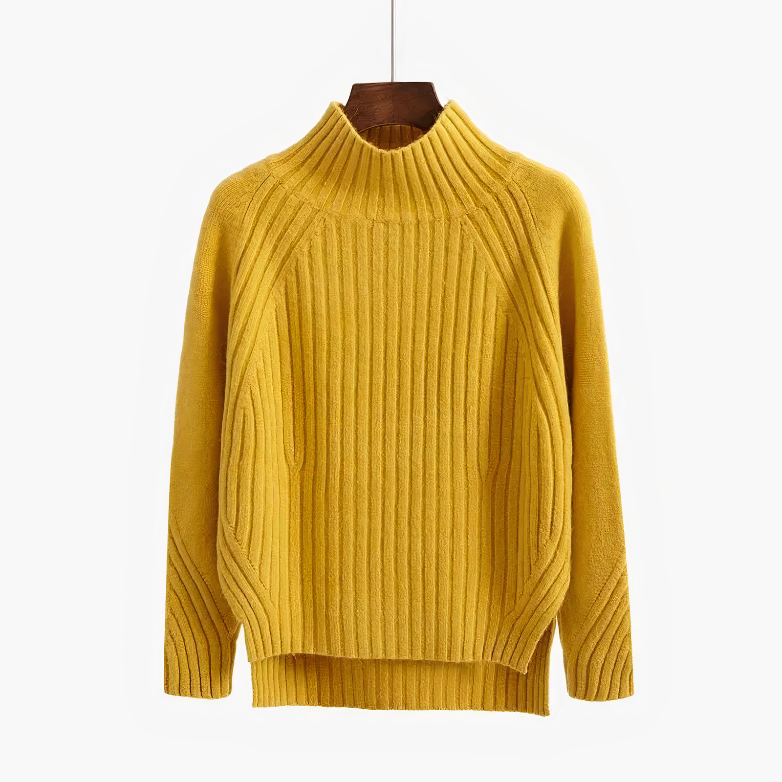 Alessia Pull Femme – Tricot Élégant en Coton Mélangé Respirant et Confortable pour l’Hiver
