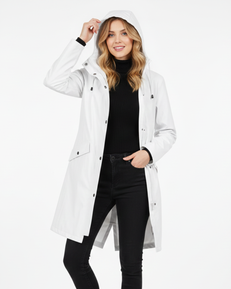 Clyde Dames Regenjas – Waterdicht Winddicht met Elegant & Comfortabel Ontwerp