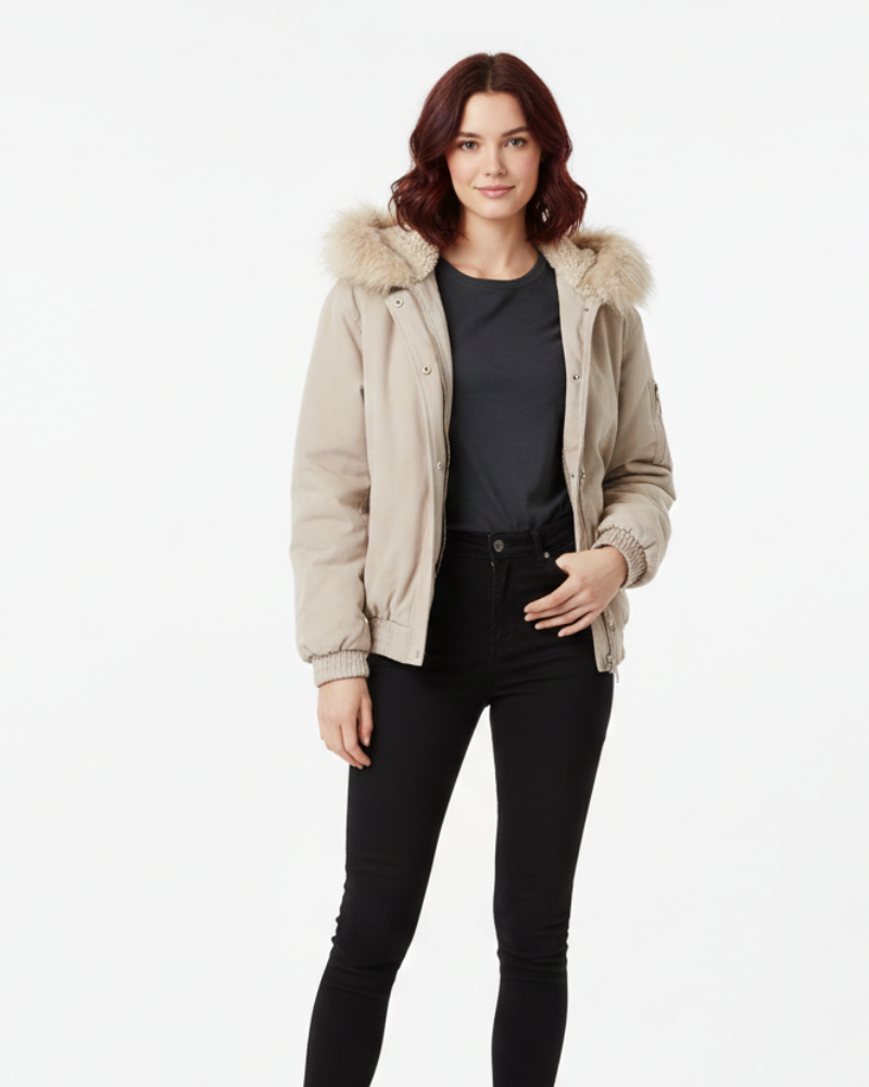 Jennifer Parka Femme – Manteau d’Hiver Chaud au Design Moderne avec Doublure Confort