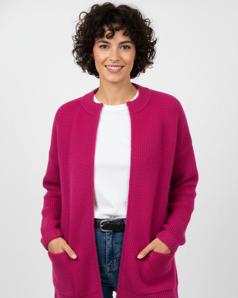 Layla Kamizelka Damska – Miękka Kurtka na Zamek z Komfortowym Krojem i Wszechstronnym Stylem