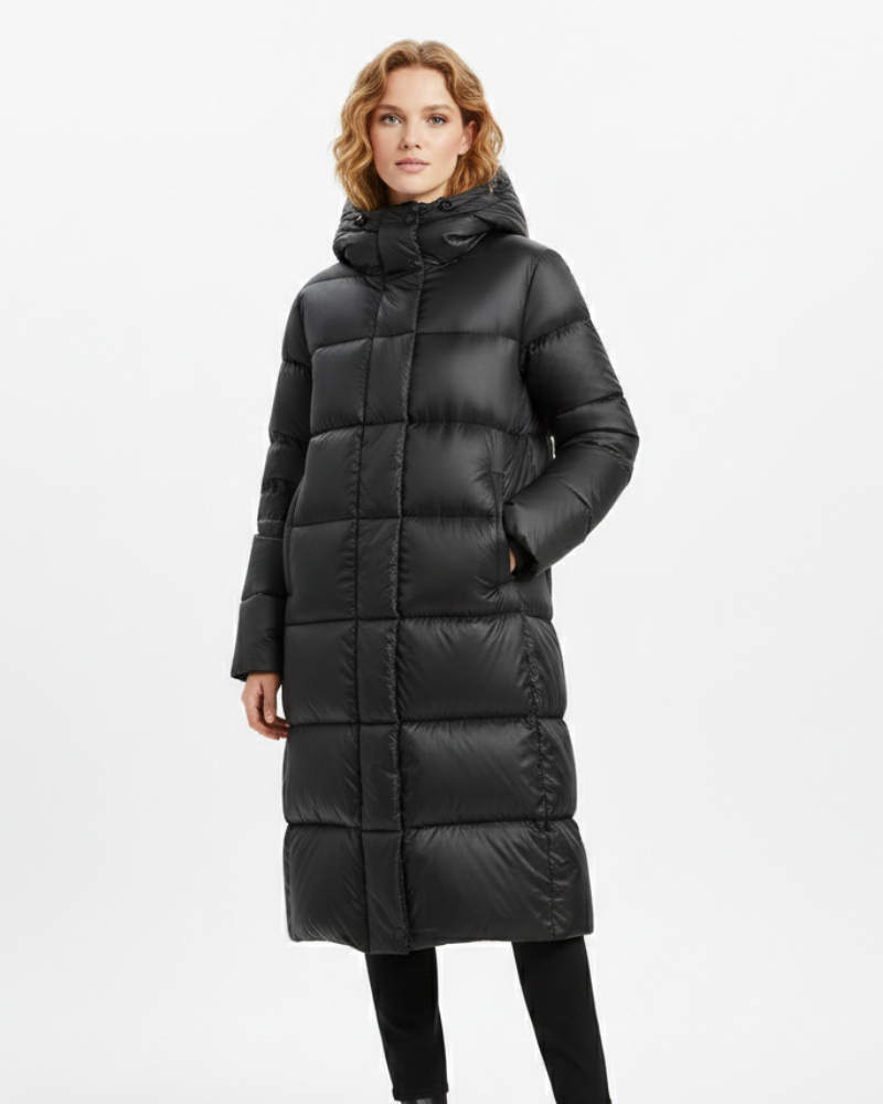 Gillian Naisten Untuvatakki – Kevyt Talvitakki Vesitiivis & Mukava Leikkaus