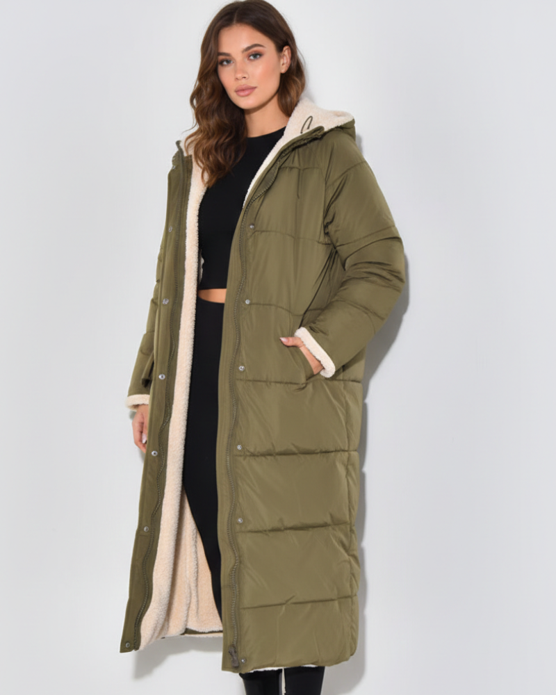 Kryzza Reversible Jacket for Women – Convenient Zipper, Regular Fit & Versatile Style