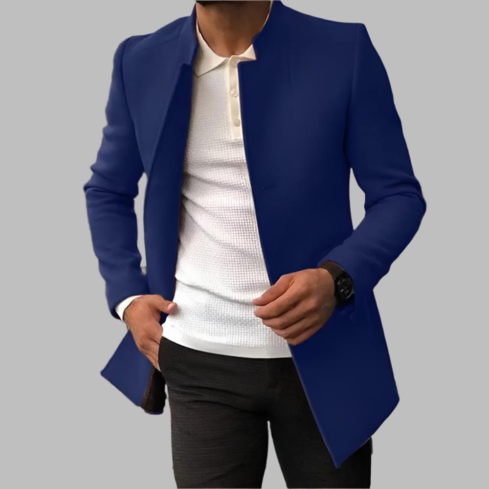 Cappotto da uomo Alain: elegante cappotto in morbida e confortevole lana dallo stile senza tempo