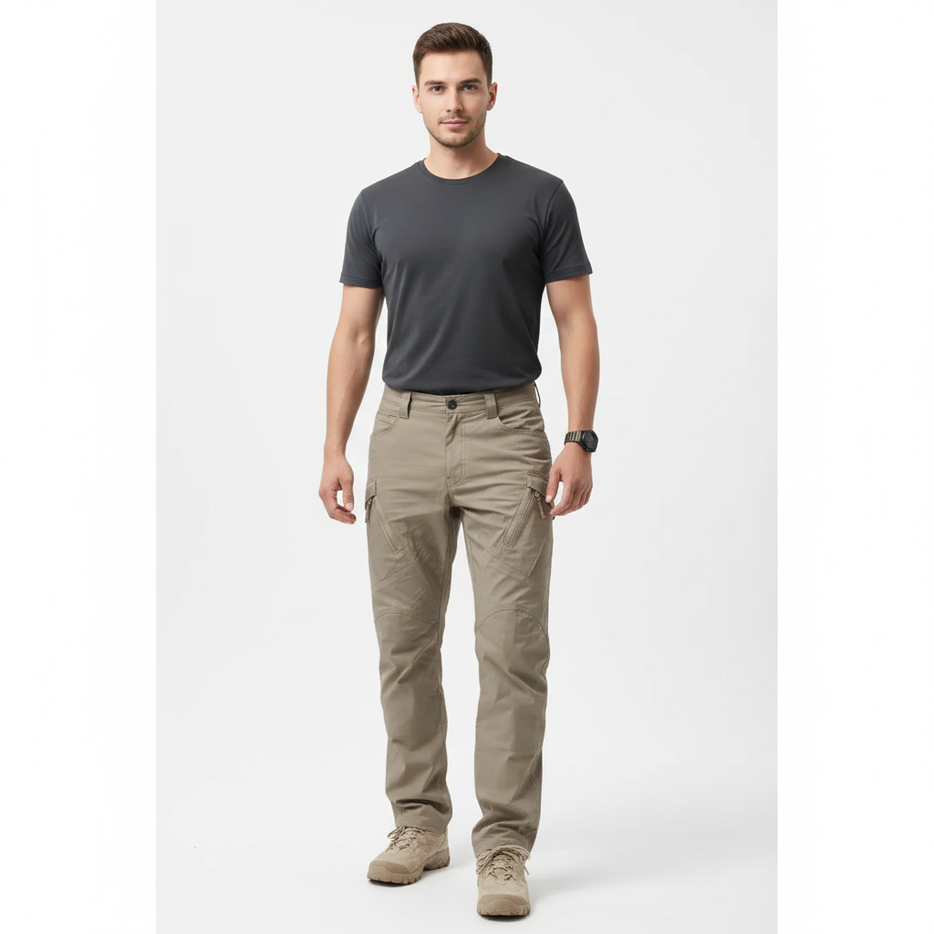 Kurt Pantalon Cargo Homme – Pantalon Tactique Durable avec Nombreuses Poches & Confort