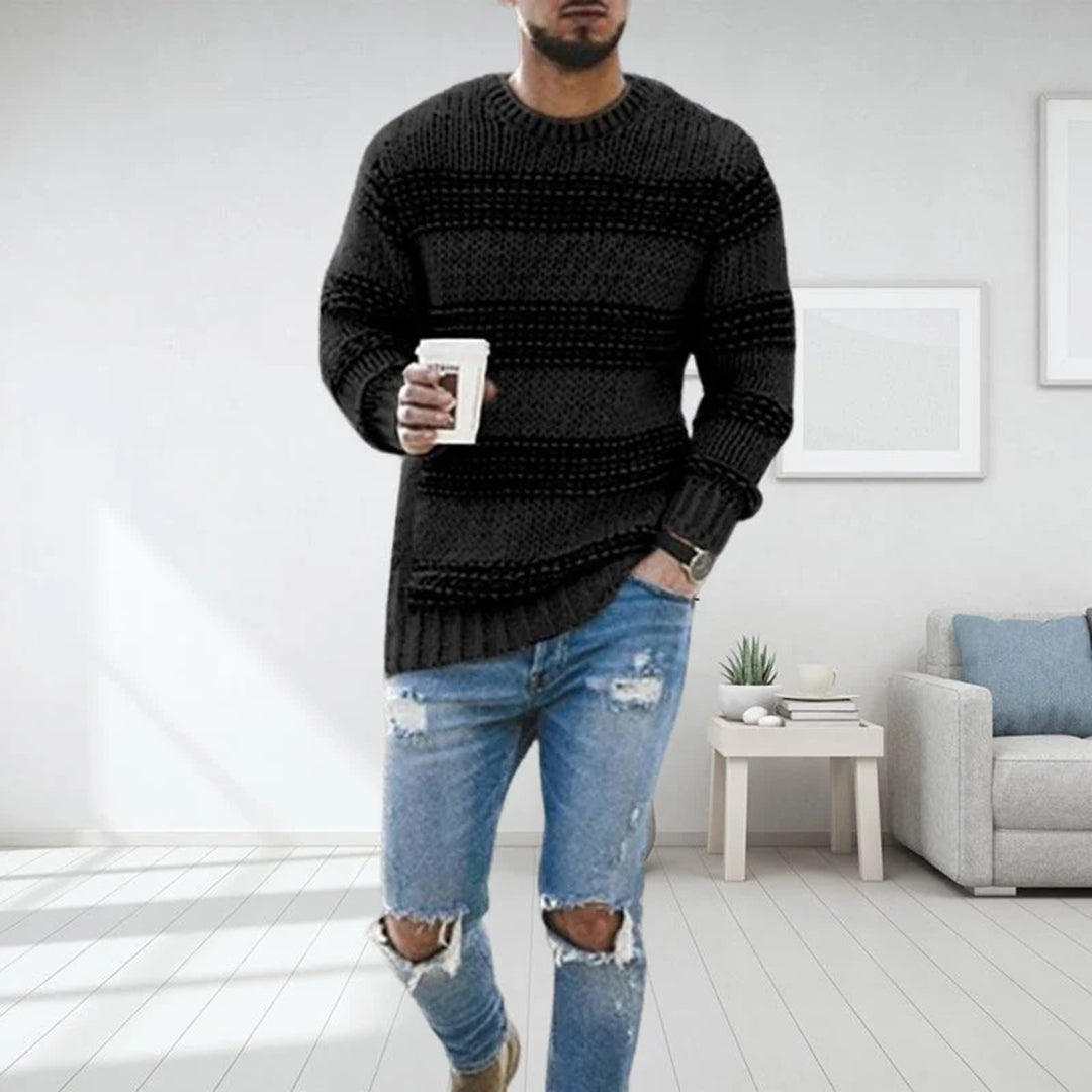 Aero Pull Homme – Tricot Épais Chaud & Confortable au Style Moderne Élégant