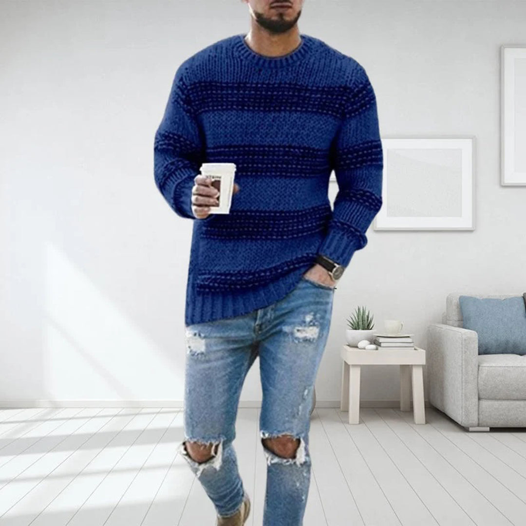 Aero Pull Homme – Tricot Épais Chaud & Confortable au Style Moderne Élégant