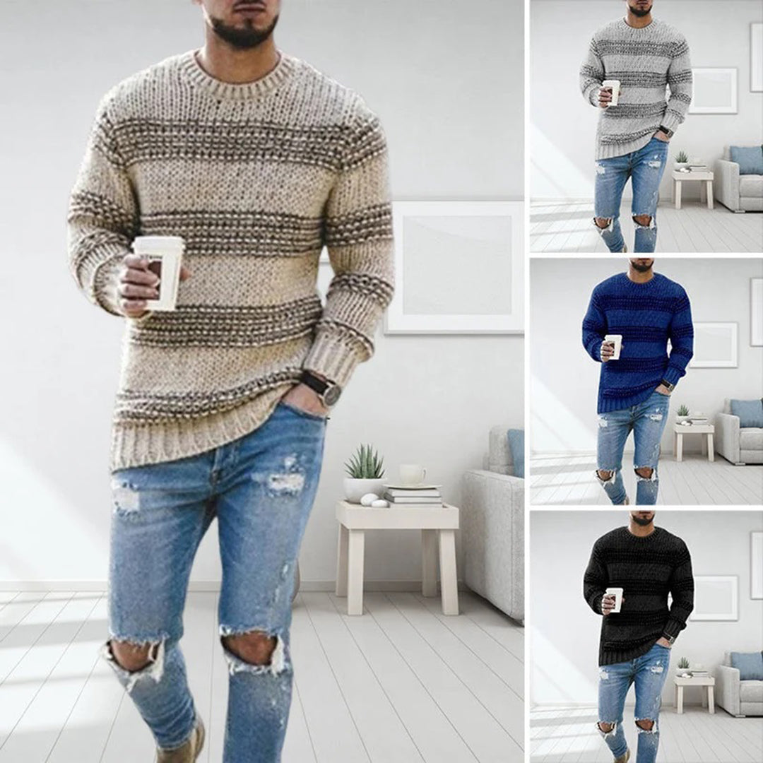 Aero Pull Homme – Tricot Épais Chaud & Confortable au Style Moderne Élégant