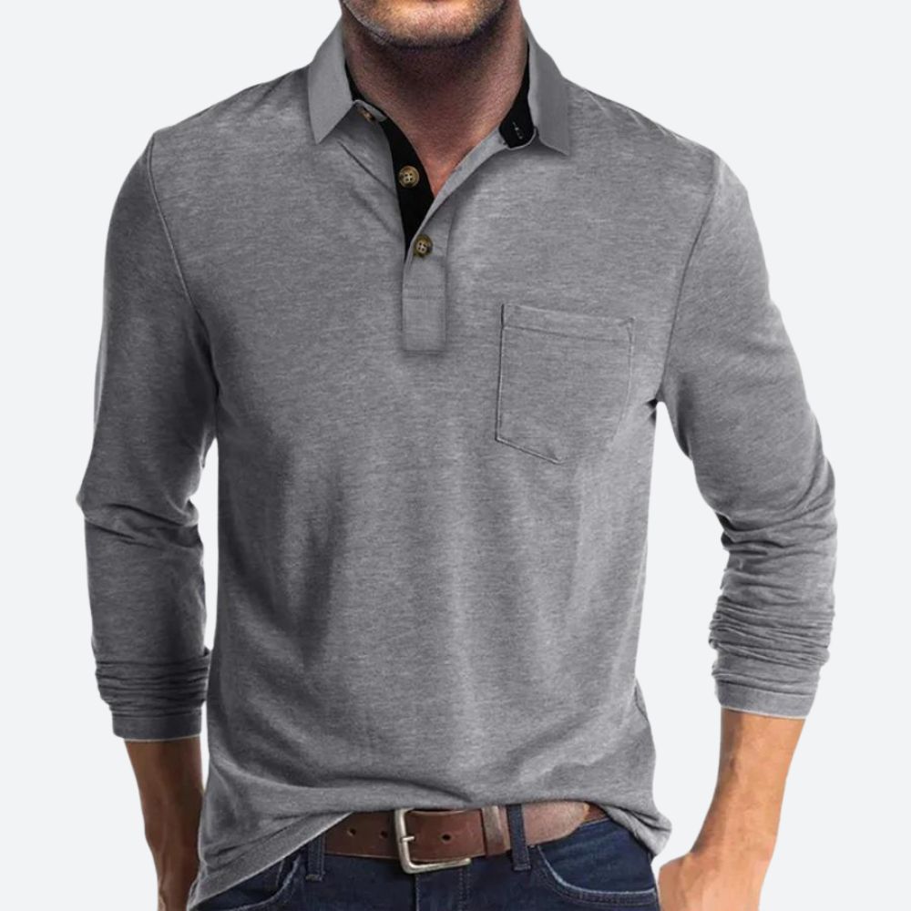 Lito Polo Uomo – Polo in cotone traspirante, elegante e confortevole, dallo stile moderno