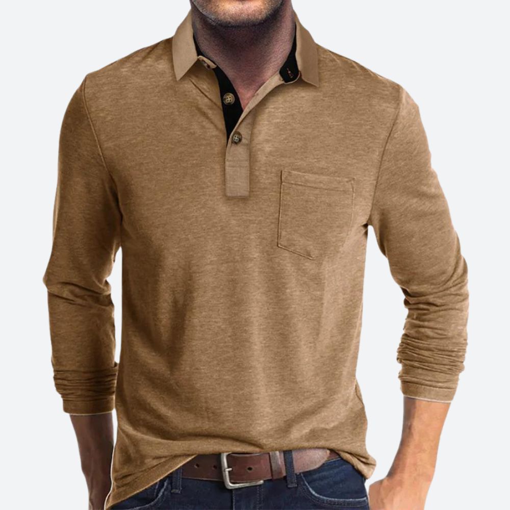 Lito Polo Uomo – Polo in cotone traspirante, elegante e confortevole, dallo stile moderno
