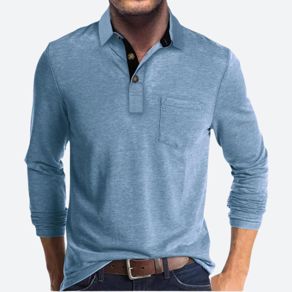 Lito Polo Uomo – Polo in cotone traspirante, elegante e confortevole, dallo stile moderno
