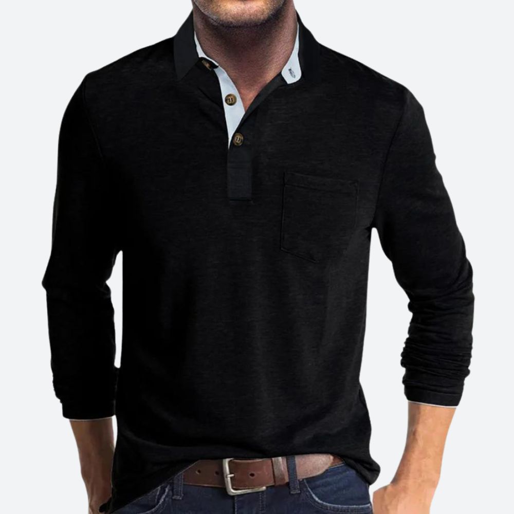 Lito Polo Uomo – Polo in cotone traspirante, elegante e confortevole, dallo stile moderno