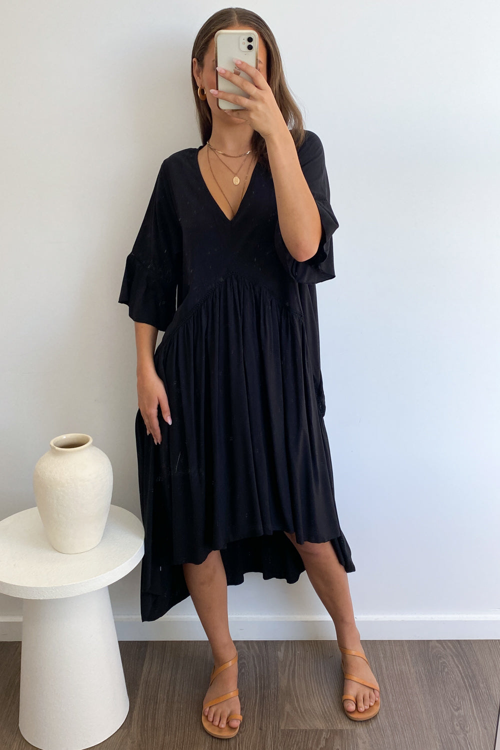 Laguna Robe Oversize Femme – Robe d'Été Aérée avec Coupe Ample & Design Minimaliste