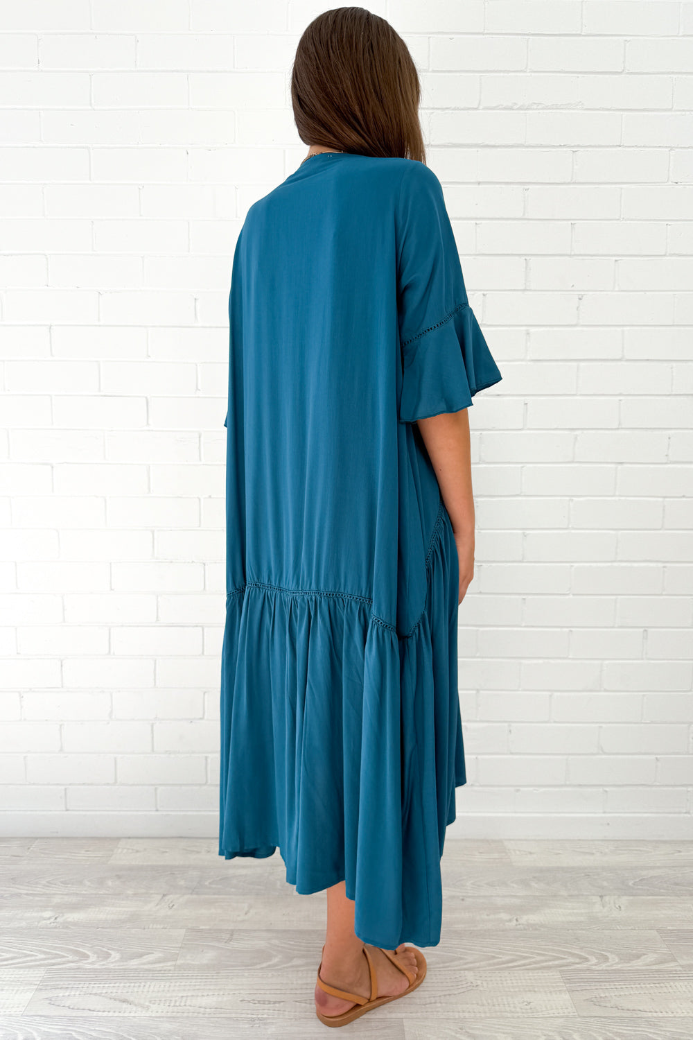 Laguna Robe Oversize Femme – Robe d'Été Aérée avec Coupe Ample & Design Minimaliste