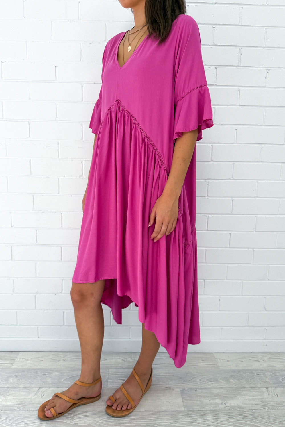 Laguna Robe Oversize Femme – Robe d'Été Aérée avec Coupe Ample & Design Minimaliste