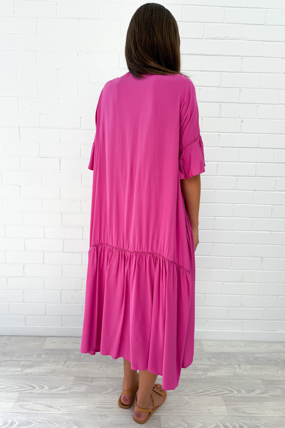 Laguna Robe Oversize Femme – Robe d'Été Aérée avec Coupe Ample & Design Minimaliste