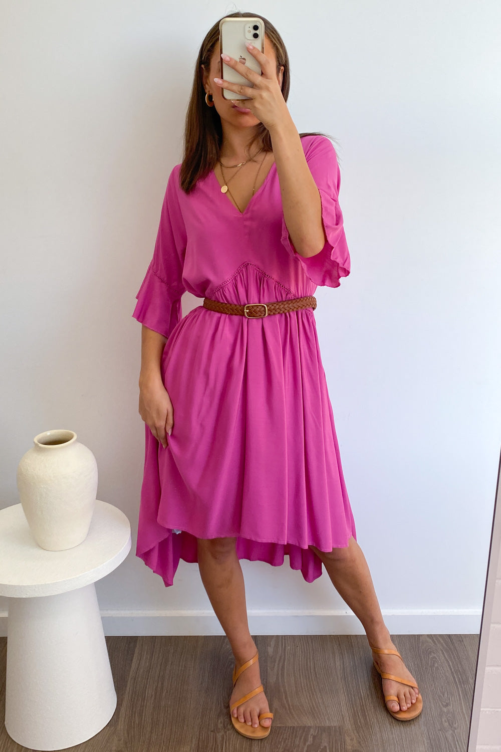 Laguna Robe Oversize Femme – Robe d'Été Aérée avec Coupe Ample & Design Minimaliste