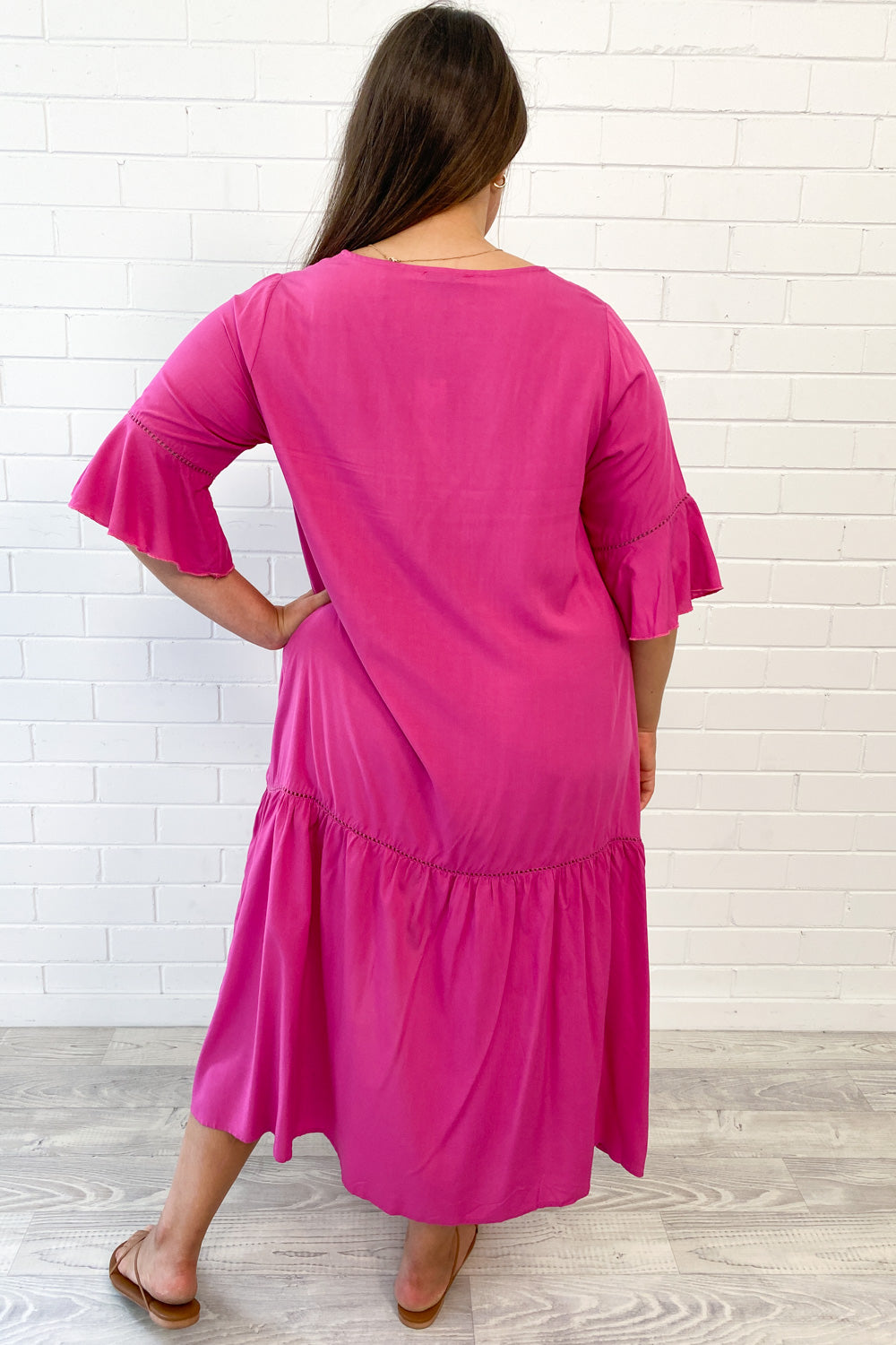 Laguna Robe Oversize Femme – Robe d'Été Aérée avec Coupe Ample & Design Minimaliste