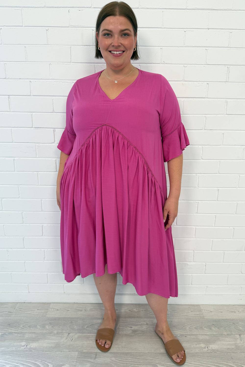 Laguna Robe Oversize Femme – Robe d'Été Aérée avec Coupe Ample & Design Minimaliste