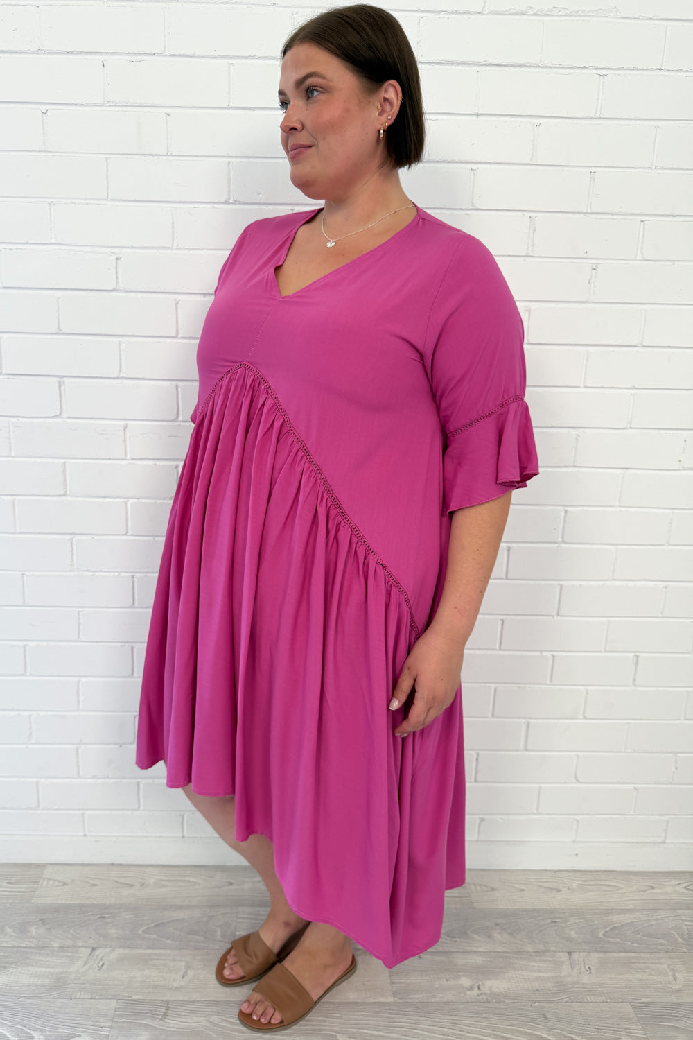 Laguna Robe Oversize Femme – Robe d'Été Aérée avec Coupe Ample & Design Minimaliste