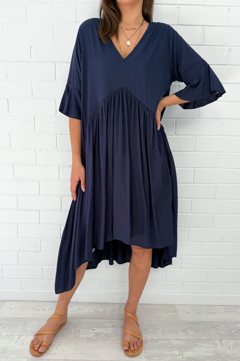 Laguna Robe Oversize Femme – Robe d'Été Aérée avec Coupe Ample & Design Minimaliste