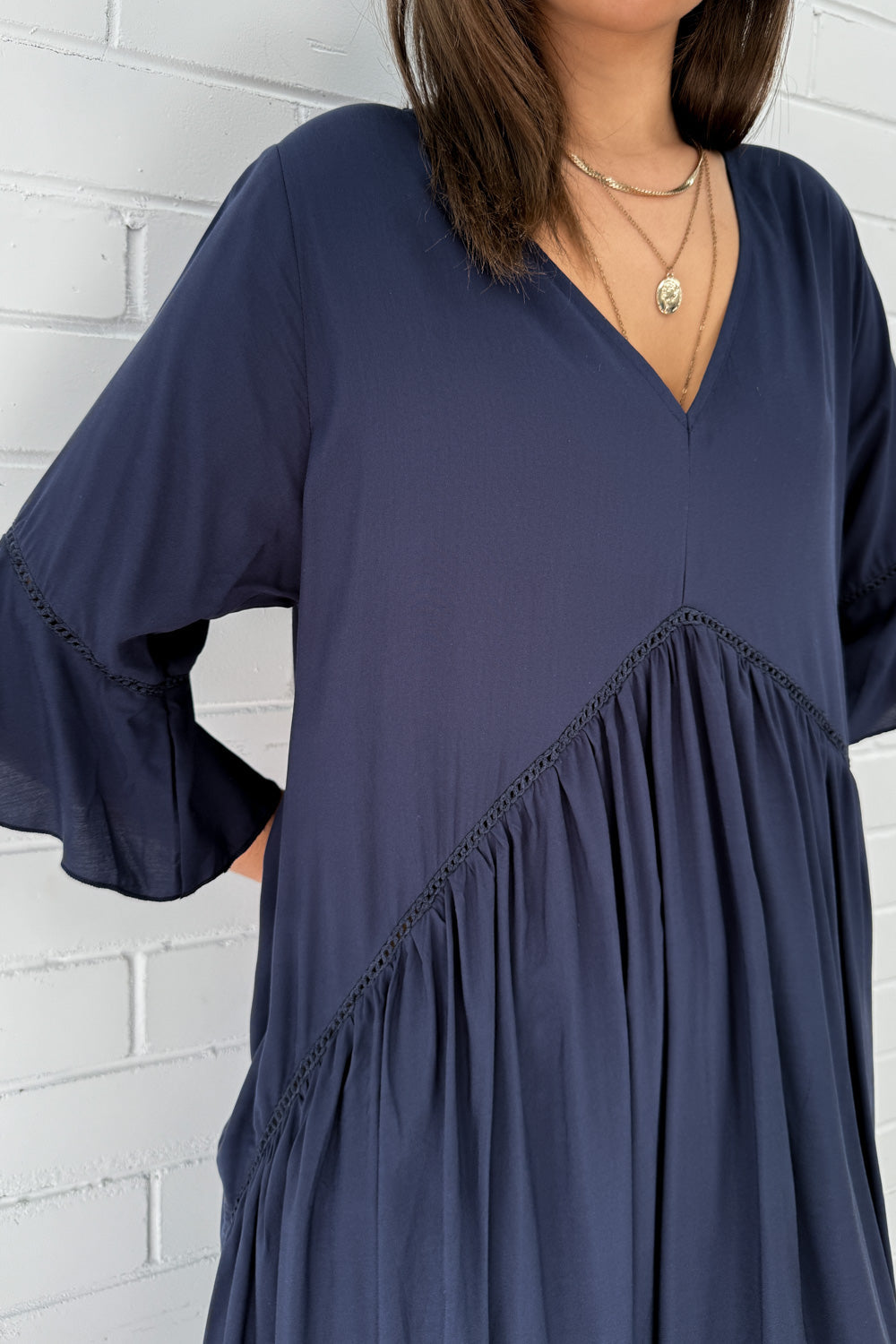 Laguna Robe Oversize Femme – Robe d'Été Aérée avec Coupe Ample & Design Minimaliste