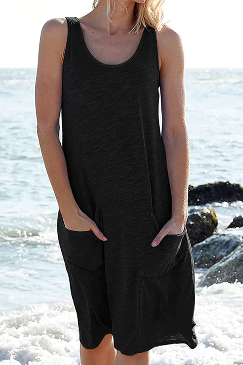 Kyrene Elegante Abito da Spiaggia – Abito leggero e arioso per un'estate chic e casual