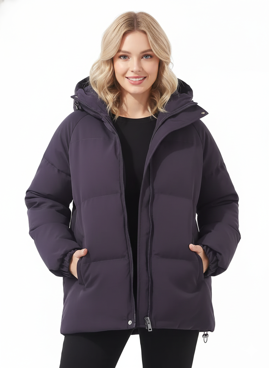 Lilah Doudoune Femme Légère à Capuche – Coupe Élégante & Chaleur Moderne