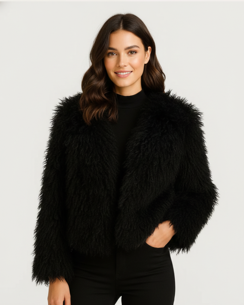 Μελόντι Κοντό Γιλέκο Γυναικείο από Τεχνητή Γούνα – Πλούσιος Όγκος & Τολμηρή Μόδα