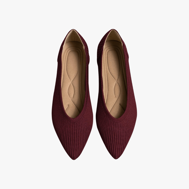 Ballerine a punta da donna Faye - Comode ballerine in rete slip-on con suola morbida