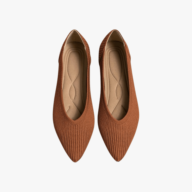 Ballerine a punta da donna Faye - Comode ballerine in rete slip-on con suola morbida