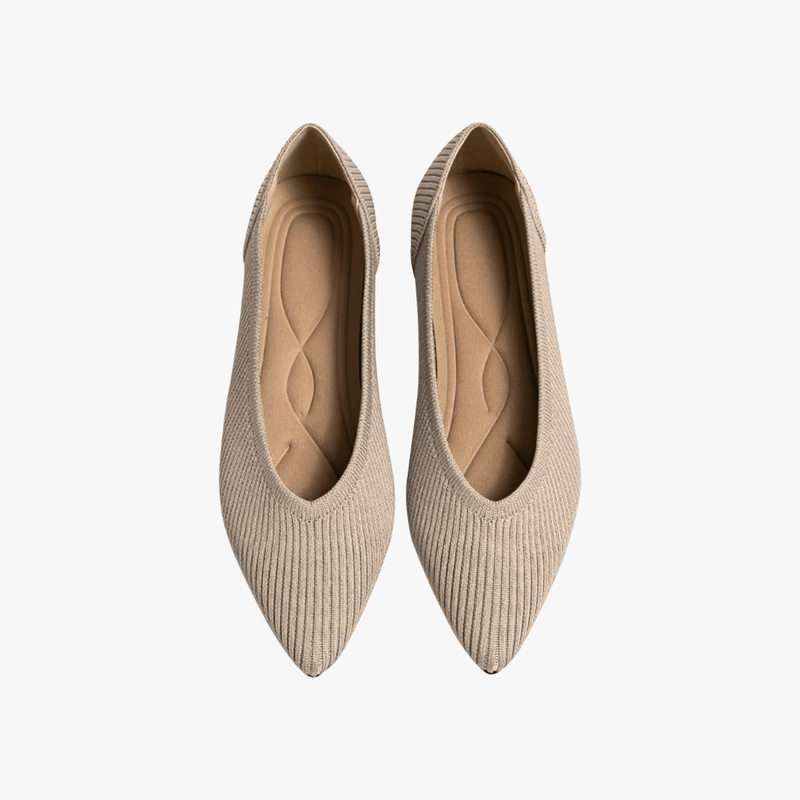 Ballerine a punta da donna Faye - Comode ballerine in rete slip-on con suola morbida