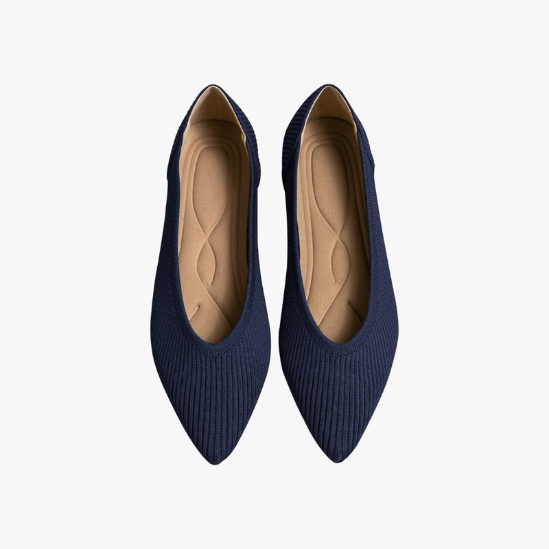 Ballerine a punta da donna Faye - Comode ballerine in rete slip-on con suola morbida