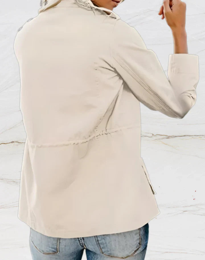 Giacca da donna Nora - Elegante giacca a maniche lunghe con quattro pratiche tasche