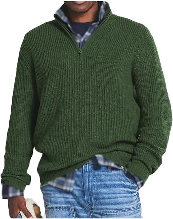 Maglione in cotone da uomo Jérôme - Felpa con zip comoda ed elegante da indossare tutti i giorni