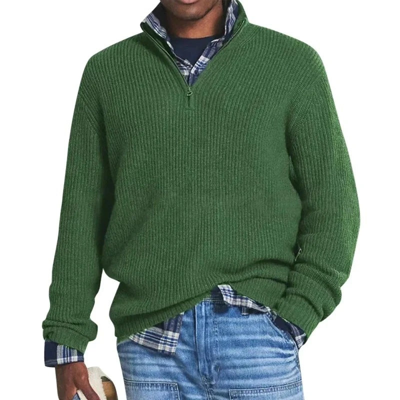 Maglione in cotone da uomo Jérôme - Felpa con zip comoda ed elegante da indossare tutti i giorni