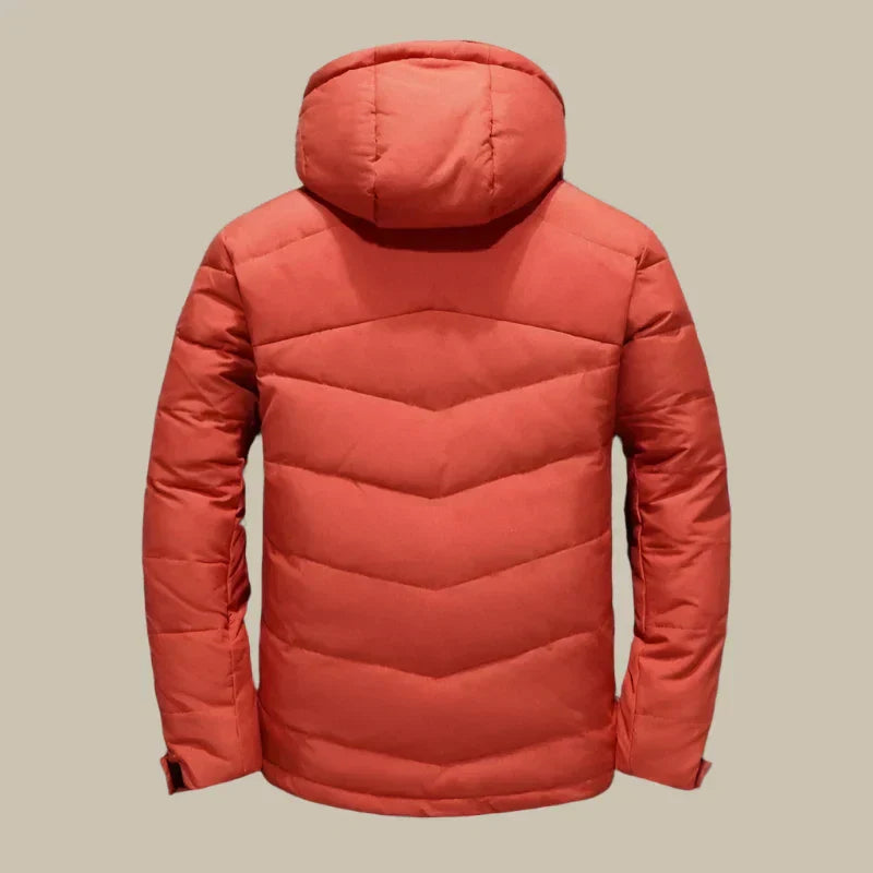 Alexander Veste d’Hiver Uomo – Manteau Chaud et Coupe-Vent avec Doublure Thermique