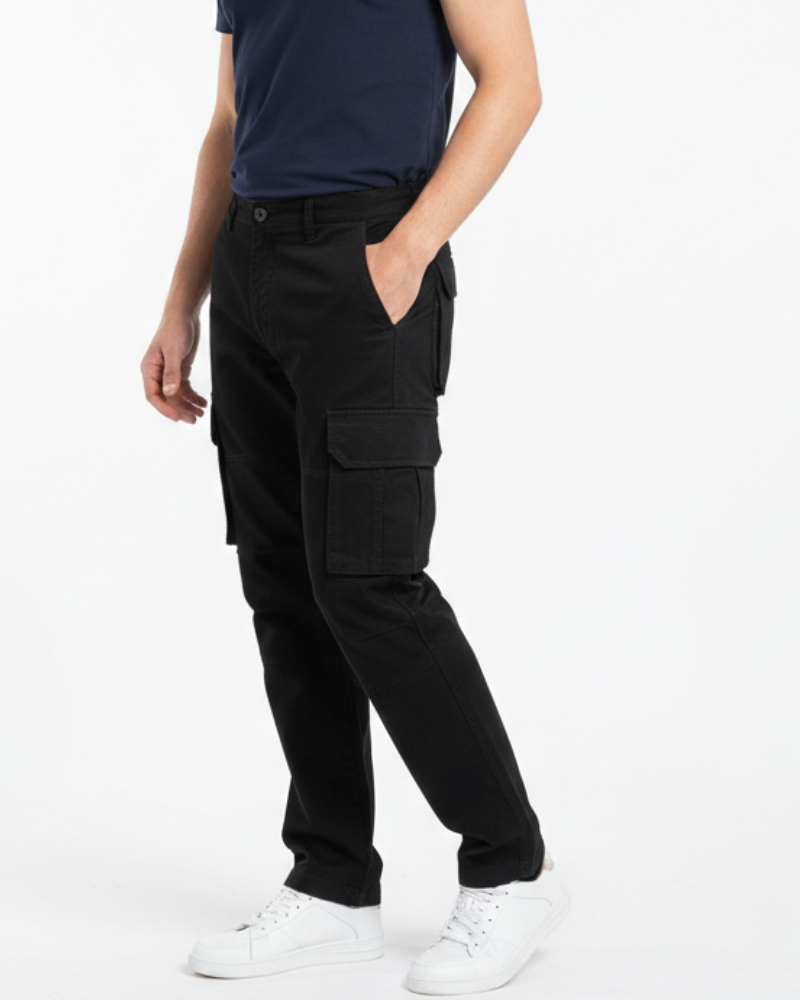 Lucas Pantalon Outdoor Bărbați – Pantalon Rezistent Croială Dreaptă cu Buzunare Funcționale