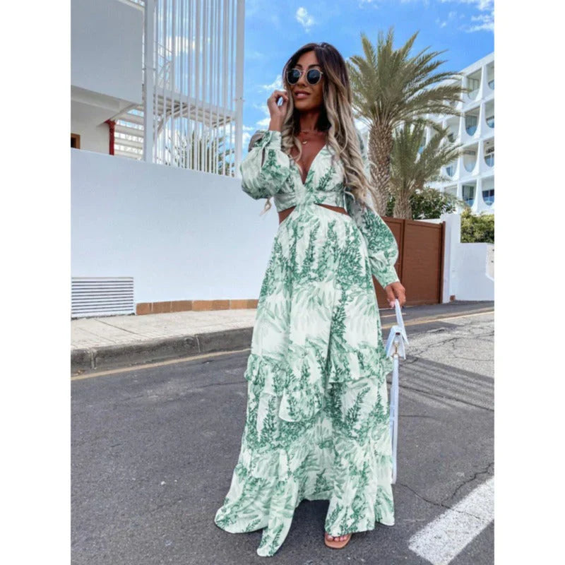 Abito lungo da donna Harper - Abito elegante con vestibilità aderente e design senza tempo