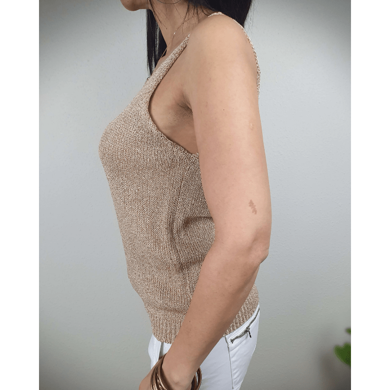 Top senza maniche da donna Polina – Maglia morbida e traspirante, vestibilità elegante e valorizzante