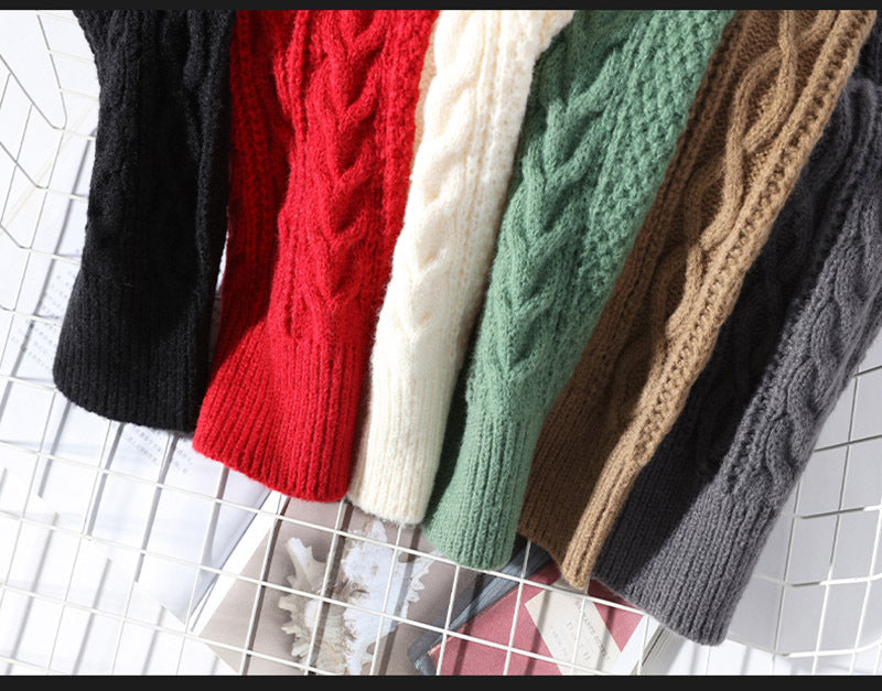 Andrew Pull Homme à Col Roulé – Maille Épaisse Chaude avec Style Classique et Confort Durable