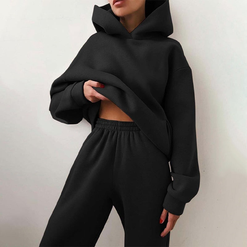 Completo da jogging da donna Anika: oversize, comodo e alla moda