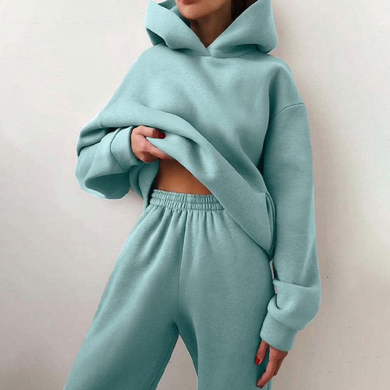 Completo da jogging da donna Anika: oversize, comodo e alla moda