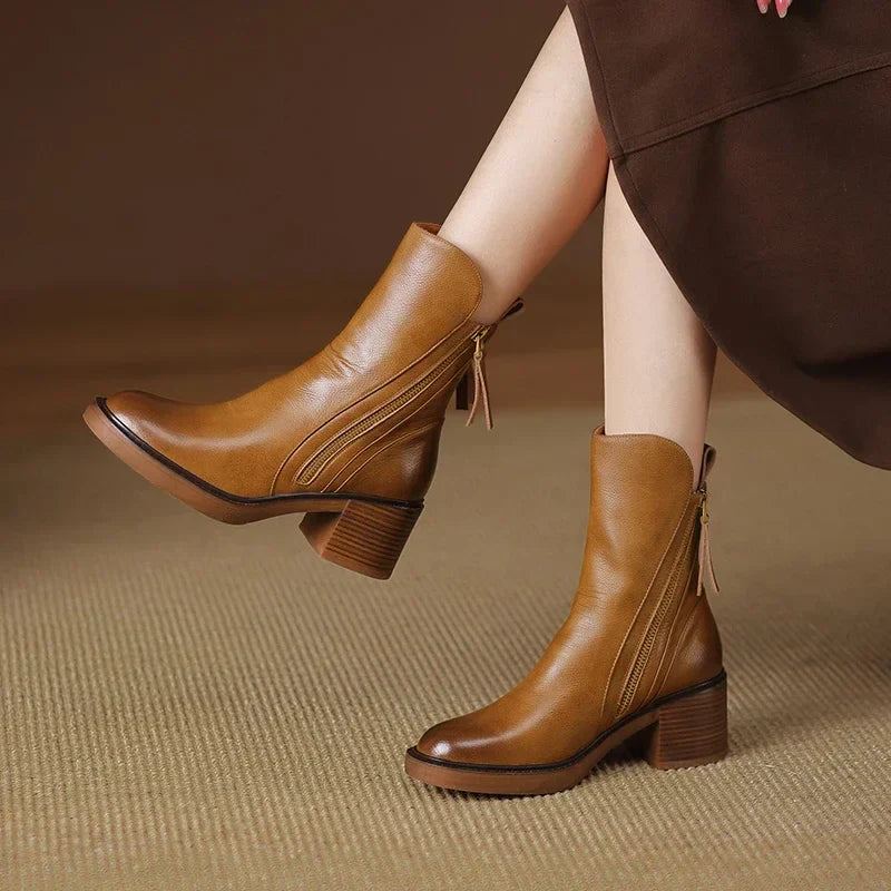 Stivaletti da donna Kailani: stivali in pelle premium eleganti e resistenti con uno stile senza tempo