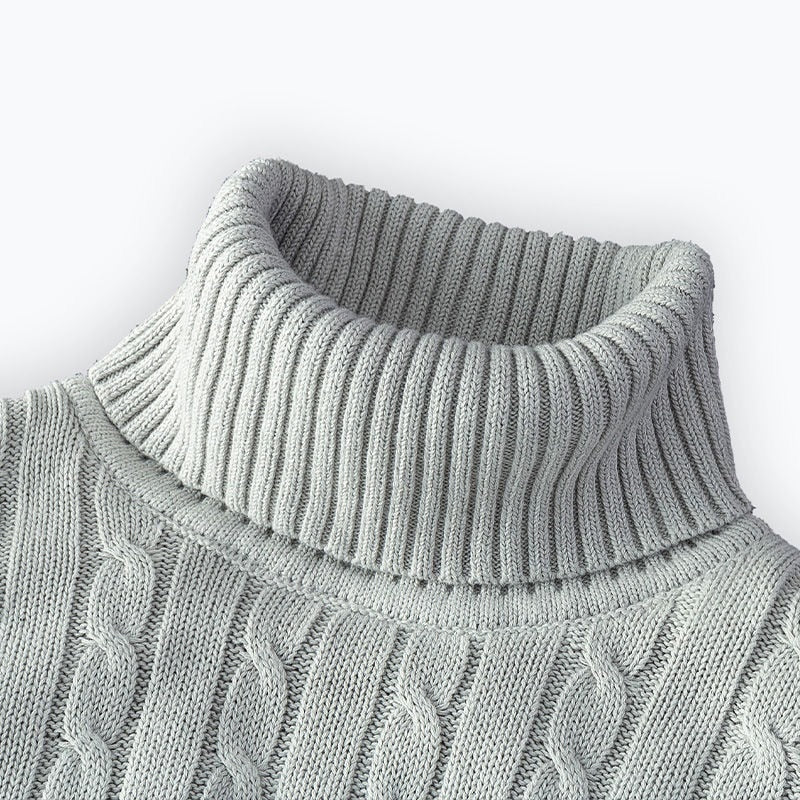 Maglione a collo alto da uomo Klaus: maglieria esclusiva, elegante e confortevole
