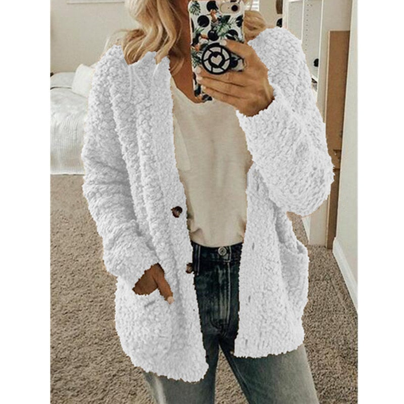 Alexandra Veste Thermique Femme – Duveteuse, Chaude & Élégante avec Capuche
